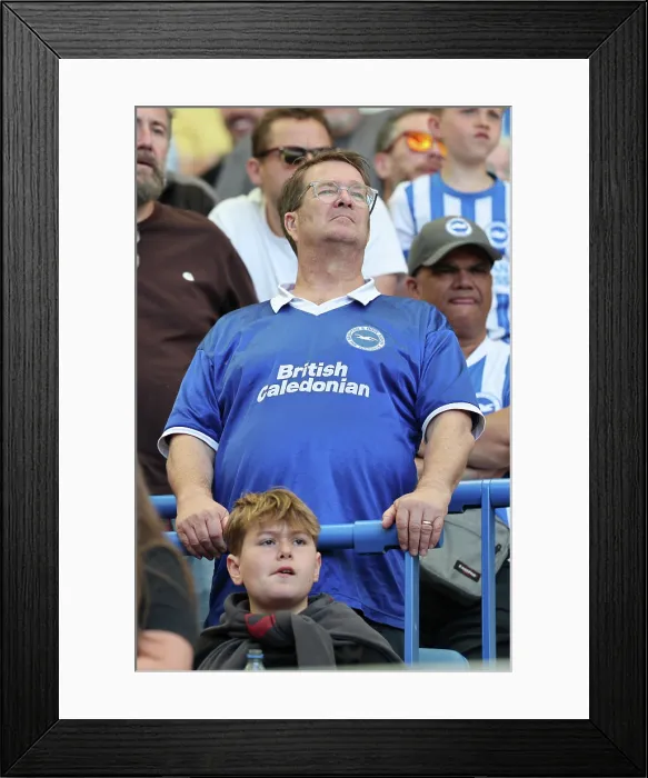 Framed Print : Brighton and Hove Albion v Wolverhampton Wanderers Premier League 09MAY26 Framed Print : Brighton and Hove Albion v Wolverhampton Wanderers Premier League 09MAY26