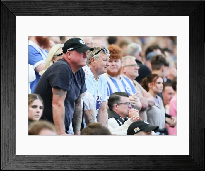 Framed Print : Brighton and Hove Albion v Wolverhampton Wanderers Premier League 09MAY26 Framed Print : Brighton and Hove Albion v Wolverhampton Wanderers Premier League 09MAY26