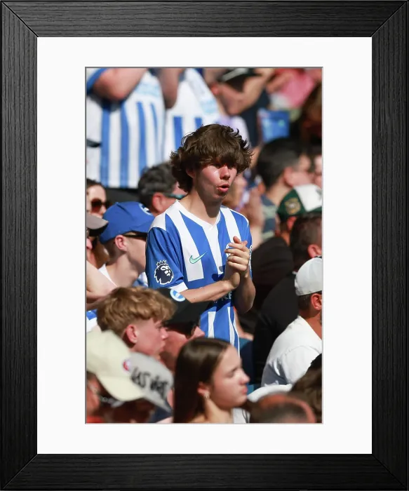 Framed Print : Brighton and Hove Albion v Wolverhampton Wanderers Premier League 09MAY26 Framed Print : Brighton and Hove Albion v Wolverhampton Wanderers Premier League 09MAY26