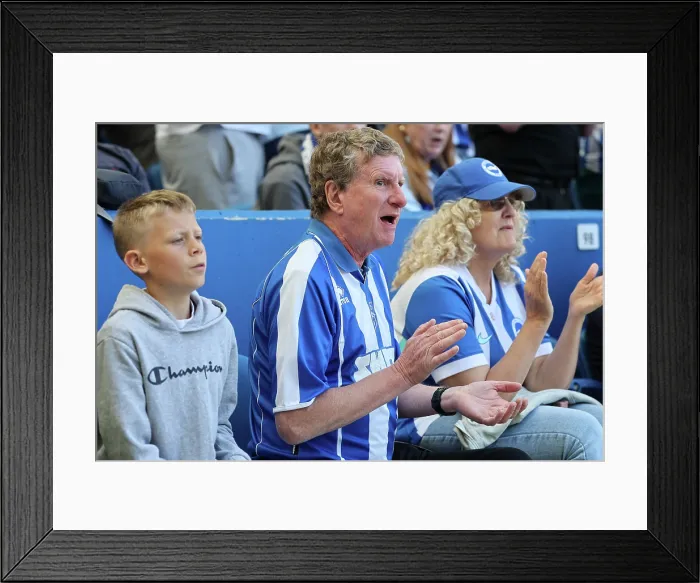 Framed Print : Brighton and Hove Albion v Wolverhampton Wanderers Premier League 09MAY26 Framed Print : Brighton and Hove Albion v Wolverhampton Wanderers Premier League 09MAY26