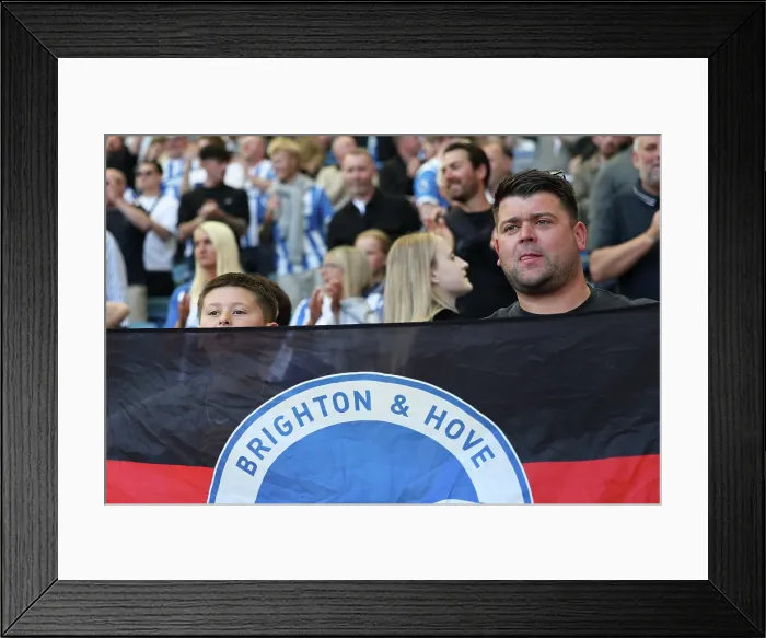 Framed Print : Brighton and Hove Albion v Wolverhampton Wanderers Premier League 09MAY26 Framed Print : Brighton and Hove Albion v Wolverhampton Wanderers Premier League 09MAY26