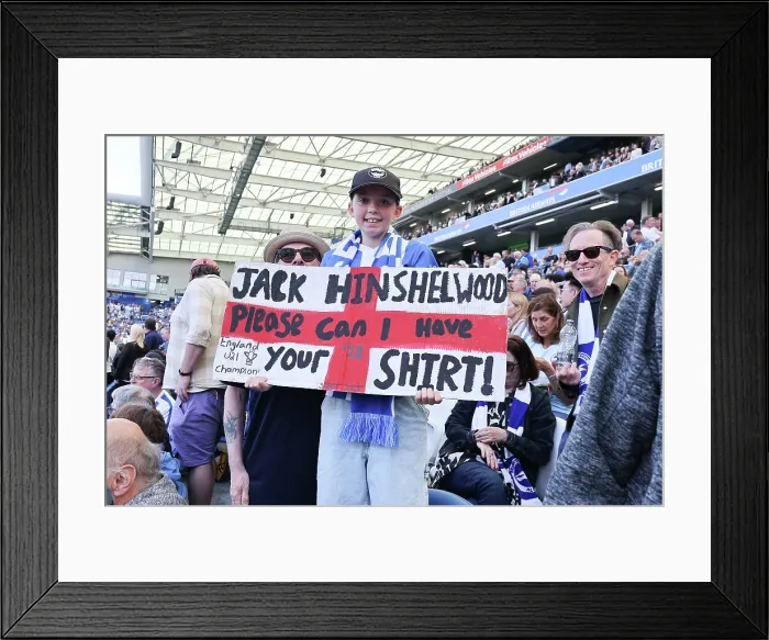Framed Print : Brighton and Hove Albion v Wolverhampton Wanderers Premier League 09MAY26 Framed Print : Brighton and Hove Albion v Wolverhampton Wanderers Premier League 09MAY26