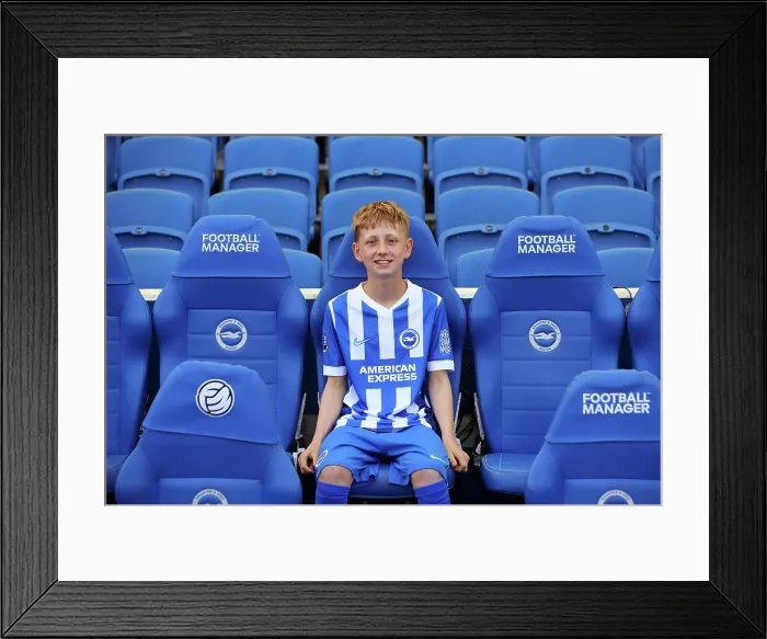 Framed Print : Brighton and Hove Albion v Wolverhampton Wanderers Premier League 09MAY26 Framed Print : Brighton and Hove Albion v Wolverhampton Wanderers Premier League 09MAY26