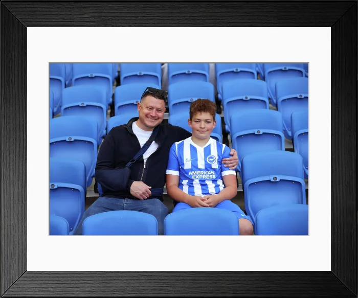 Framed Print : Brighton and Hove Albion v Wolverhampton Wanderers Premier League 09MAY26 Framed Print : Brighton and Hove Albion v Wolverhampton Wanderers Premier League 09MAY26