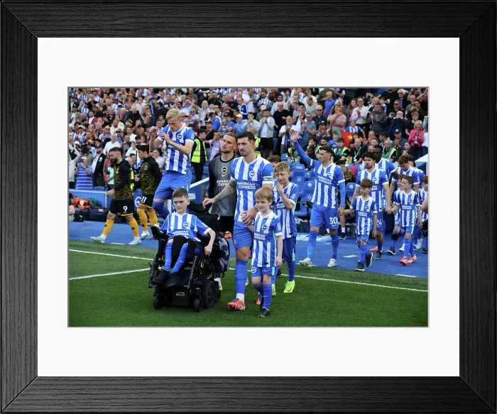 Framed Print : Brighton and Hove Albion v Wolverhampton Wanderers Premier League 09MAY26 Framed Print : Brighton and Hove Albion v Wolverhampton Wanderers Premier League 09MAY26