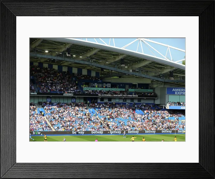 Framed Print : Brighton and Hove Albion v Wolverhampton Wanderers Premier League 09MAY26 Framed Print : Brighton and Hove Albion v Wolverhampton Wanderers Premier League 09MAY26
