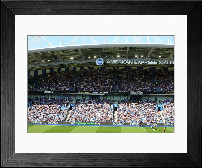 Framed Print : Brighton and Hove Albion v Wolverhampton Wanderers Premier League 09MAY26 Framed Print : Brighton and Hove Albion v Wolverhampton Wanderers Premier League 09MAY26