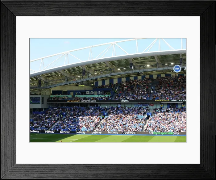 Framed Print : Brighton and Hove Albion v Wolverhampton Wanderers Premier League 09MAY26 Framed Print : Brighton and Hove Albion v Wolverhampton Wanderers Premier League 09MAY26