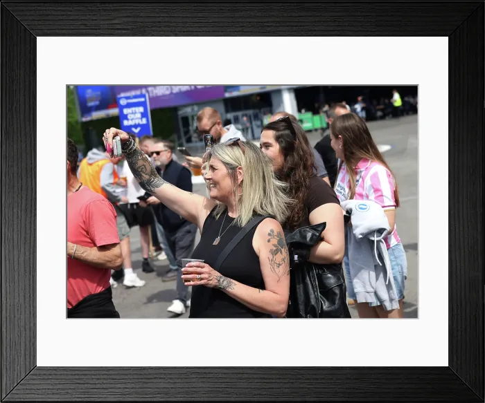 Framed Print : Brighton and Hove Albion v Wolverhampton Wanderers Premier League 09MAY26 Framed Print : Brighton and Hove Albion v Wolverhampton Wanderers Premier League 09MAY26