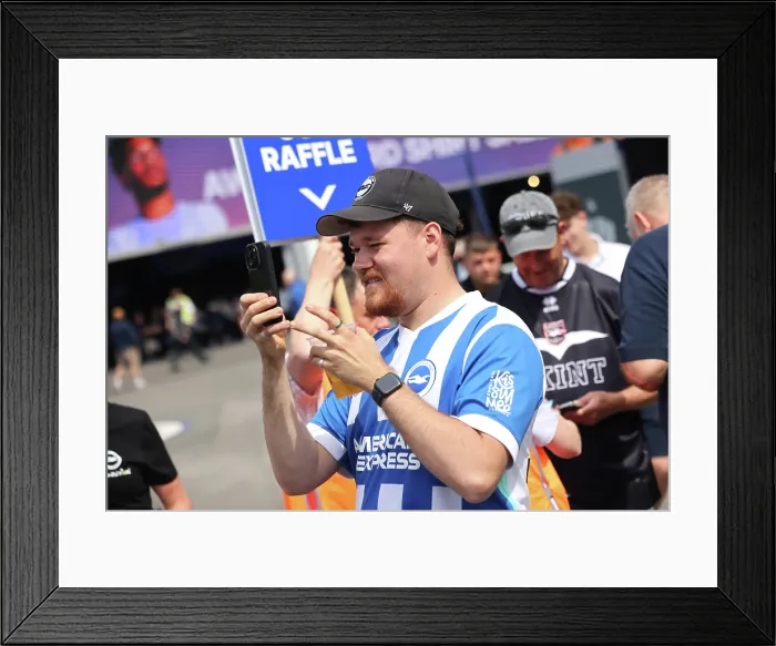 Framed Print : Brighton and Hove Albion v Wolverhampton Wanderers Premier League 09MAY26 Framed Print : Brighton and Hove Albion v Wolverhampton Wanderers Premier League 09MAY26