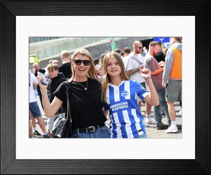 Framed Print : Brighton and Hove Albion v Wolverhampton Wanderers Premier League 09MAY26 Framed Print : Brighton and Hove Albion v Wolverhampton Wanderers Premier League 09MAY26