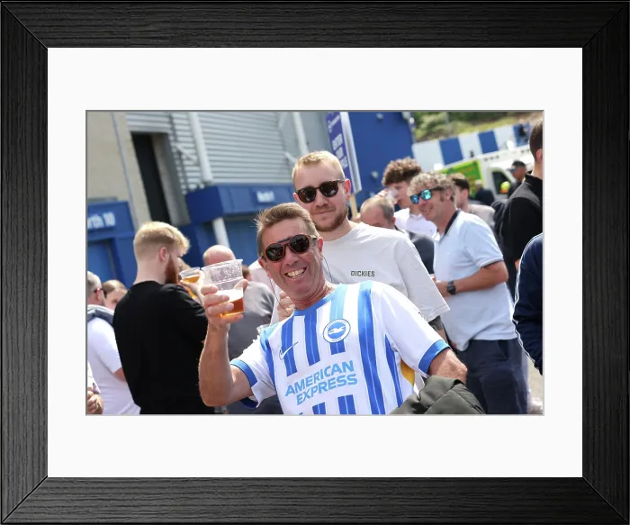 Framed Print : Brighton and Hove Albion v Wolverhampton Wanderers Premier League 09MAY26 Framed Print : Brighton and Hove Albion v Wolverhampton Wanderers Premier League 09MAY26