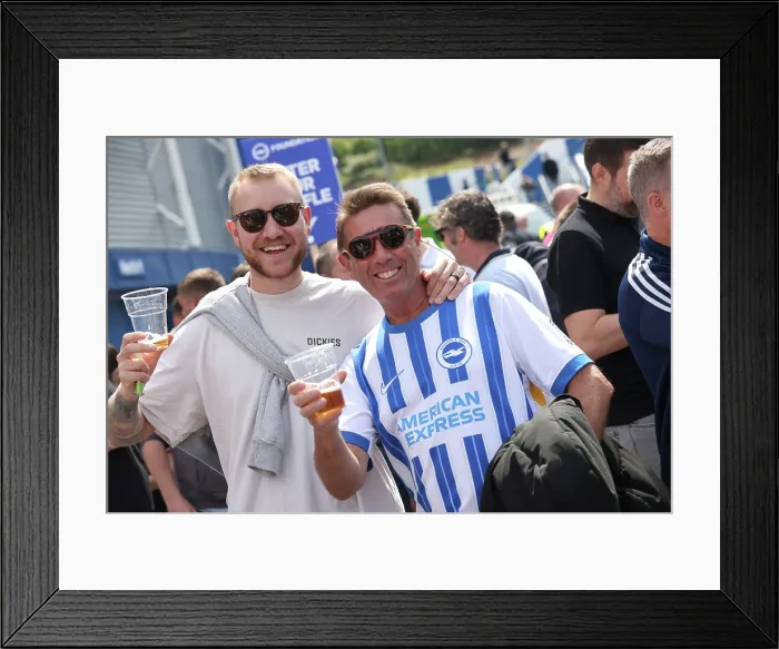 Framed Print : Brighton and Hove Albion v Wolverhampton Wanderers Premier League 09MAY26 Framed Print : Brighton and Hove Albion v Wolverhampton Wanderers Premier League 09MAY26