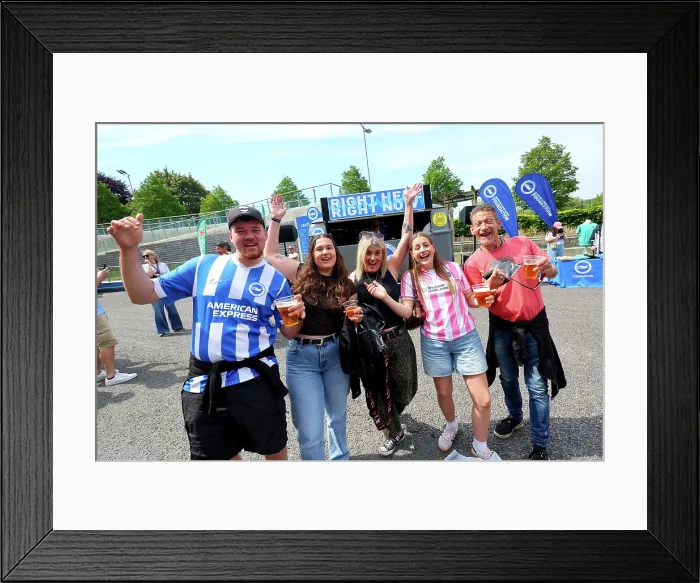 Framed Print : Brighton and Hove Albion v Wolverhampton Wanderers Premier League 09MAY26 Framed Print : Brighton and Hove Albion v Wolverhampton Wanderers Premier League 09MAY26