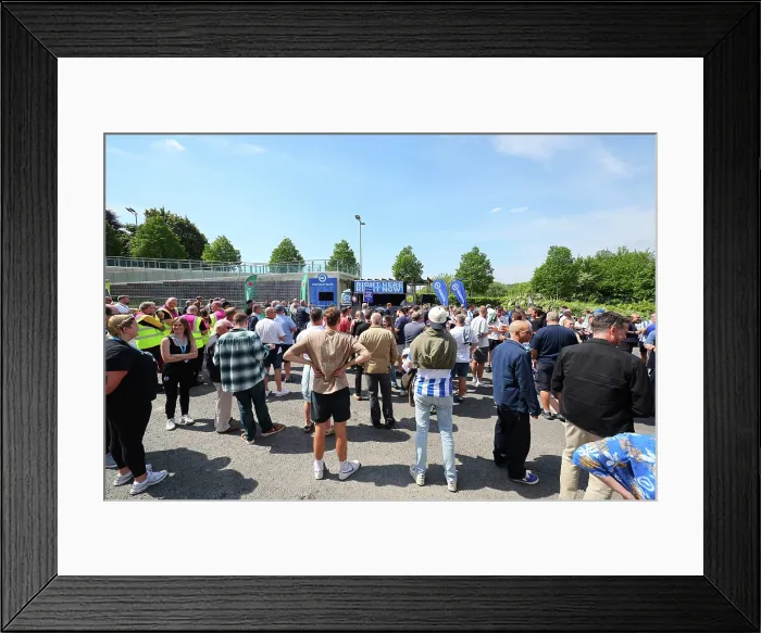 Framed Print : Brighton and Hove Albion v Wolverhampton Wanderers Premier League 09MAY26 Framed Print : Brighton and Hove Albion v Wolverhampton Wanderers Premier League 09MAY26