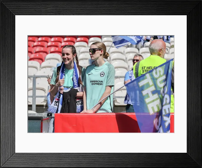Framed Print : Liverpool Women v Brighton and Hove Albion Women Women's FA Cup Semi-Final 06MAY26 Framed Print : Liverpool Women v Brighton and Hove Albion Women Women's FA Cup Semi-Final 06MAY26