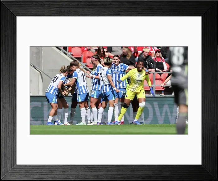 Framed Print : Liverpool Women v Brighton and Hove Albion Women Women's FA Cup Semi-Final 06MAY26 Framed Print : Liverpool Women v Brighton and Hove Albion Women Women's FA Cup Semi-Final 06MAY26