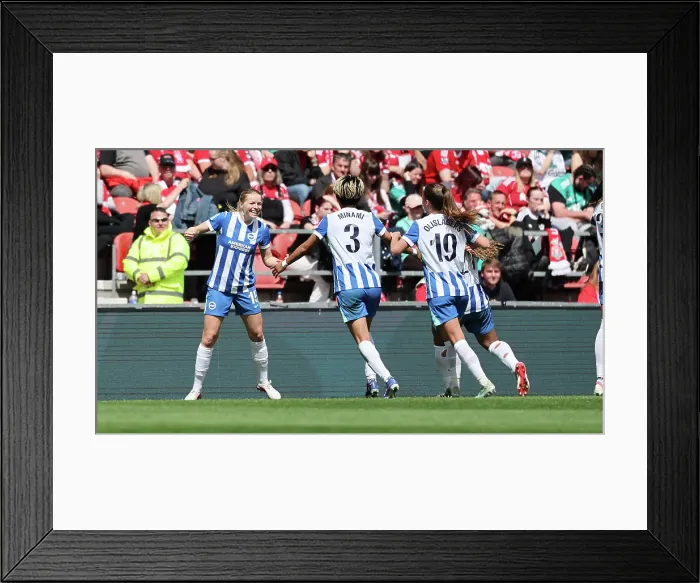 Framed Print : Liverpool Women v Brighton and Hove Albion Women Women's FA Cup Semi-Final 06MAY26 Framed Print : Liverpool Women v Brighton and Hove Albion Women Women's FA Cup Semi-Final 06MAY26