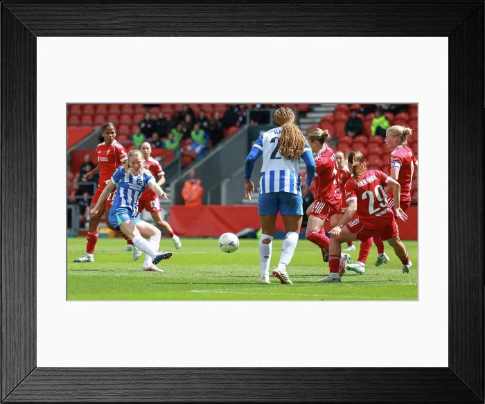Framed Print : Liverpool Women v Brighton and Hove Albion Women Women's FA Cup Semi-Final 06MAY26 Framed Print : Liverpool Women v Brighton and Hove Albion Women Women's FA Cup Semi-Final 06MAY26
