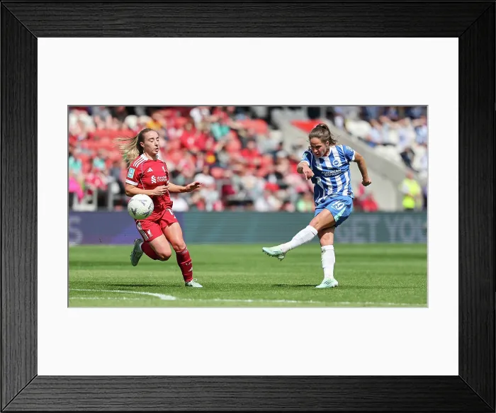 Framed Print : Liverpool Women v Brighton and Hove Albion Women Women's FA Cup Semi-Final 06MAY26 Framed Print : Liverpool Women v Brighton and Hove Albion Women Women's FA Cup Semi-Final 06MAY26