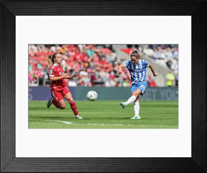 Framed Print : Liverpool Women v Brighton and Hove Albion Women Women's FA Cup Semi-Final 06MAY26 Framed Print : Liverpool Women v Brighton and Hove Albion Women Women's FA Cup Semi-Final 06MAY26