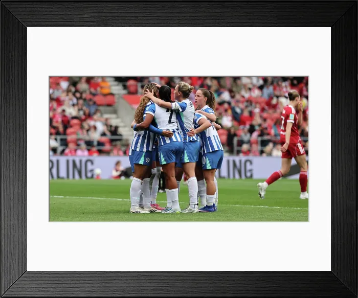 Framed Print : Liverpool Women v Brighton and Hove Albion Women Women's FA Cup Semi-Final 06MAY26 Framed Print : Liverpool Women v Brighton and Hove Albion Women Women's FA Cup Semi-Final 06MAY26
