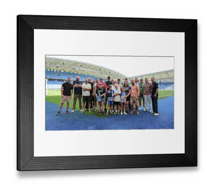 Framed Print : Brighton and Hove Albion v Roma Premier League 08AUG26 Framed Print : Brighton and Hove Albion v Roma Premier League 08AUG26