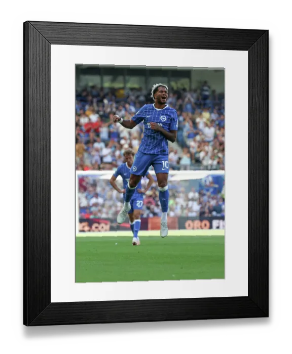 Framed Print : Brighton and Hove Albion v Roma Premier League 08AUG26 Framed Print : Brighton and Hove Albion v Roma Premier League 08AUG26
