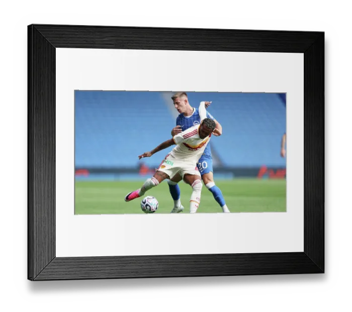 Framed Print : Brighton and Hove Albion v Roma Premier League 08AUG26 Framed Print : Brighton and Hove Albion v Roma Premier League 08AUG26