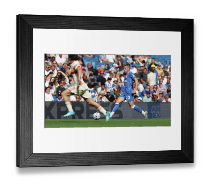 Framed Print : Brighton and Hove Albion v Roma Premier League 08AUG26