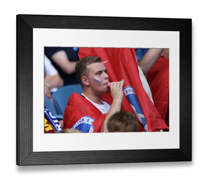 Framed Print : Brighton and Hove Albion v Roma Premier League 08AUG26 Framed Print : Brighton and Hove Albion v Roma Premier League 08AUG26