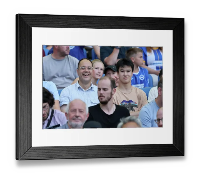 Framed Print : Brighton and Hove Albion v Roma Premier League 08AUG26 Framed Print : Brighton and Hove Albion v Roma Premier League 08AUG26