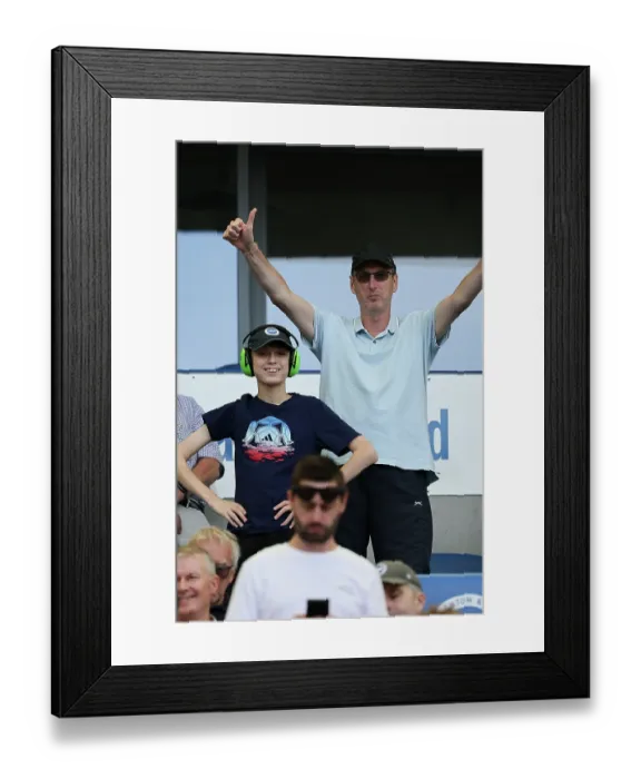 Framed Print : Brighton and Hove Albion v Roma Premier League 08AUG26