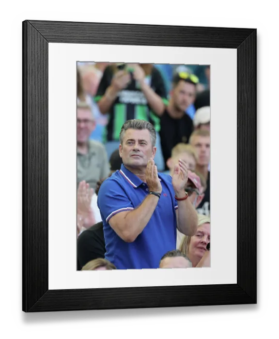 Framed Print : Brighton and Hove Albion v Roma Premier League 08AUG26 Framed Print : Brighton and Hove Albion v Roma Premier League 08AUG26