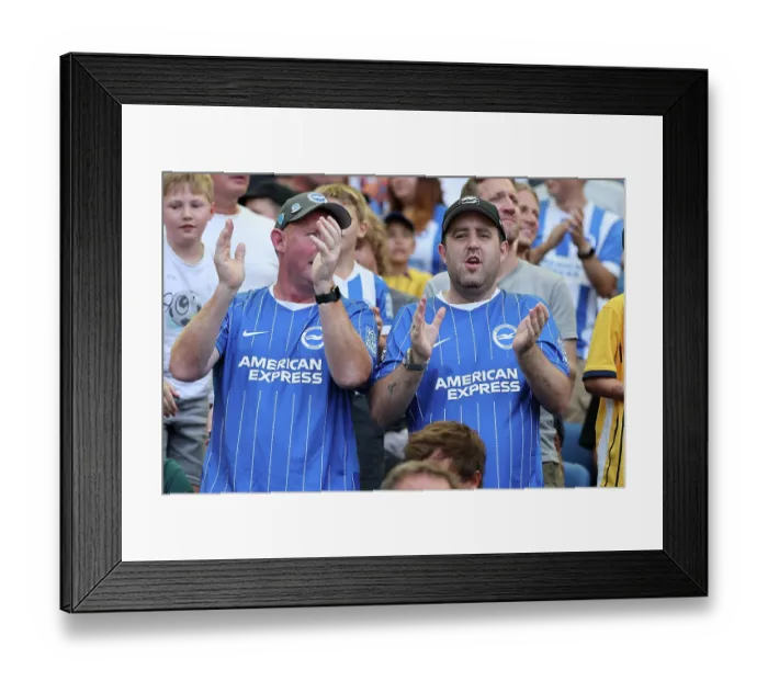 Framed Print : Brighton and Hove Albion v Roma Premier League 08AUG26 Framed Print : Brighton and Hove Albion v Roma Premier League 08AUG26