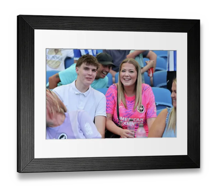 Framed Print : Brighton and Hove Albion v Roma Premier League 08AUG26 Framed Print : Brighton and Hove Albion v Roma Premier League 08AUG26