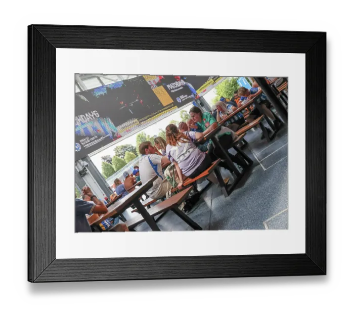 Framed Print : Brighton and Hove Albion v Roma Premier League 08AUG26