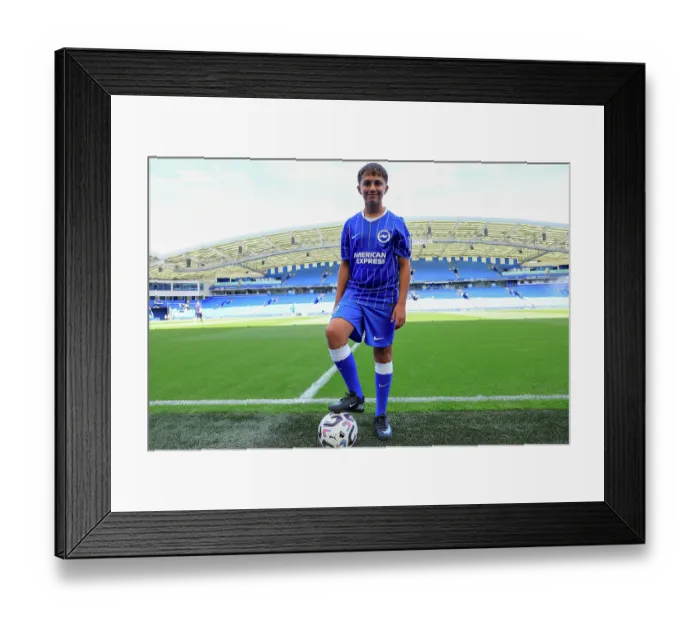 Framed Print : Brighton and Hove Albion v Roma Premier League 08AUG26 Framed Print : Brighton and Hove Albion v Roma Premier League 08AUG26