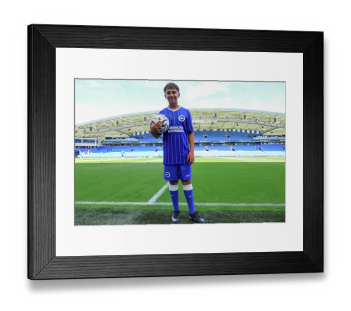 Framed Print : Brighton and Hove Albion v Roma Premier League 08AUG26 Framed Print : Brighton and Hove Albion v Roma Premier League 08AUG26