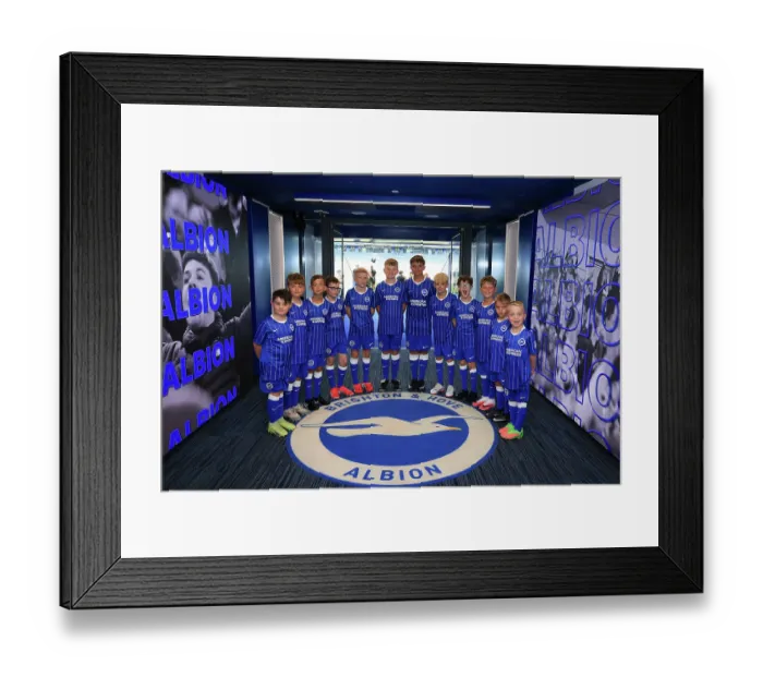Framed Print : Brighton and Hove Albion v Roma Premier League 08AUG26 Framed Print : Brighton and Hove Albion v Roma Premier League 08AUG26