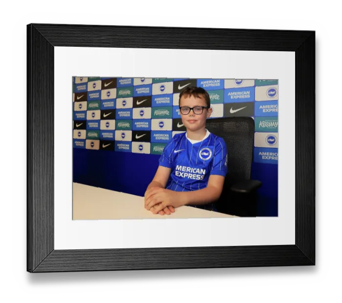 Framed Print : Brighton and Hove Albion v Roma Premier League 08AUG26 Framed Print : Brighton and Hove Albion v Roma Premier League 08AUG26