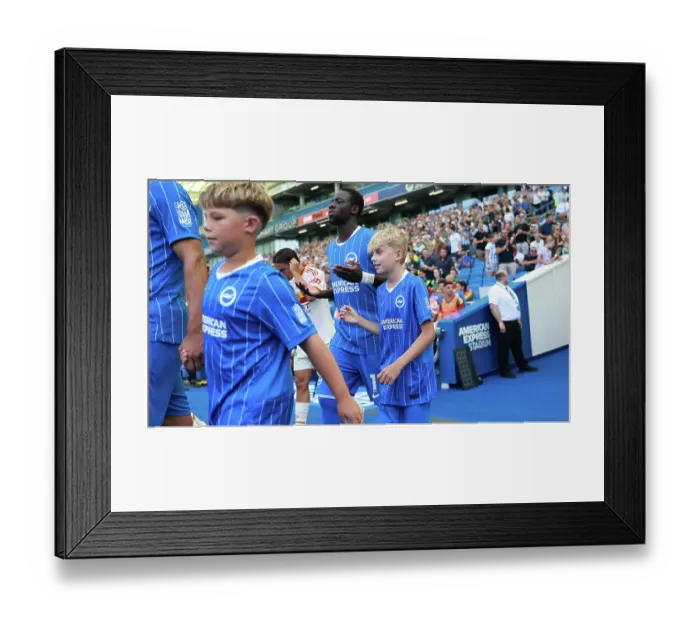 Framed Print : Brighton and Hove Albion v Roma Premier League 08AUG26 Framed Print : Brighton and Hove Albion v Roma Premier League 08AUG26