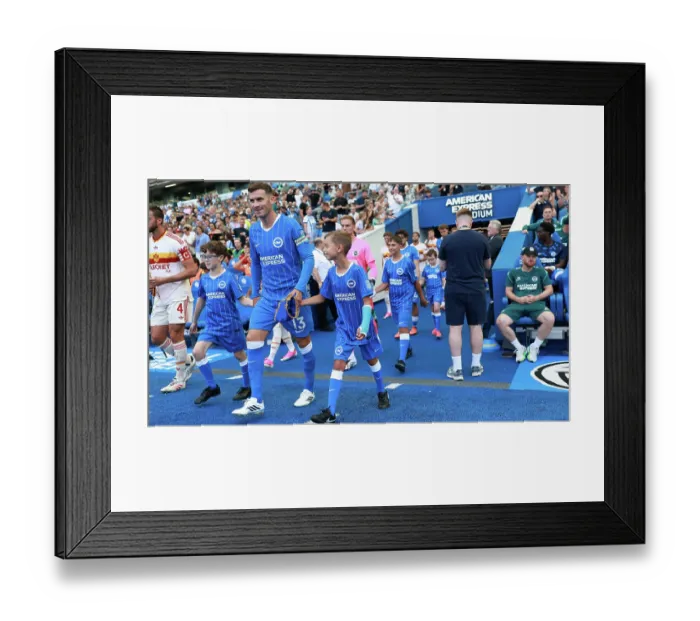 Framed Print : Brighton and Hove Albion v Roma Premier League 08AUG26 Framed Print : Brighton and Hove Albion v Roma Premier League 08AUG26