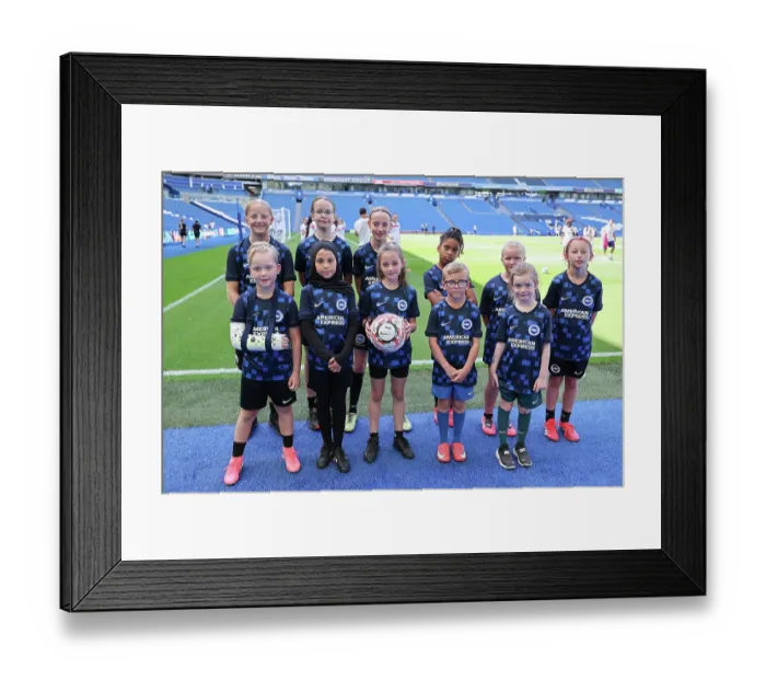 Framed Print : Brighton and Hove Albion Women v PSG Women Pre Season friendly 09AUG26