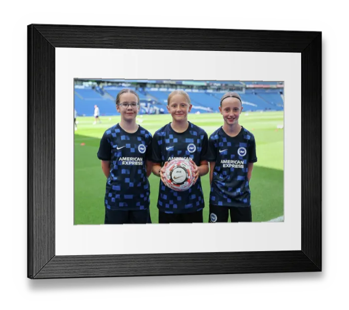 Framed Print : Brighton and Hove Albion Women v PSG Women Pre Season friendly 09AUG26 Framed Print : Brighton and Hove Albion Women v PSG Women Pre Season friendly 09AUG26