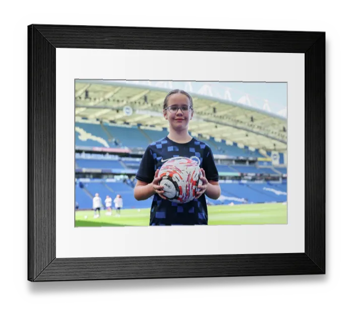 Framed Print : Brighton and Hove Albion Women v PSG Women Pre Season friendly 09AUG26 Framed Print : Brighton and Hove Albion Women v PSG Women Pre Season friendly 09AUG26