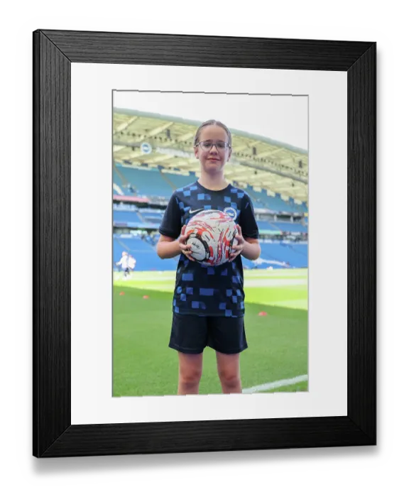 Framed Print : Brighton and Hove Albion Women v PSG Women Pre Season friendly 09AUG26 Framed Print : Brighton and Hove Albion Women v PSG Women Pre Season friendly 09AUG26