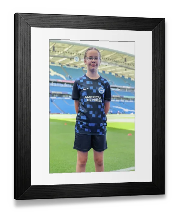 Framed Print : Brighton and Hove Albion Women v PSG Women Pre Season friendly 09AUG26 Framed Print : Brighton and Hove Albion Women v PSG Women Pre Season friendly 09AUG26