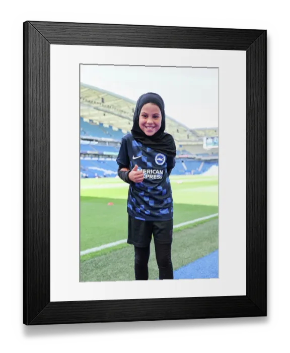 Framed Print : Brighton and Hove Albion Women v PSG Women Pre Season friendly 09AUG26 Framed Print : Brighton and Hove Albion Women v PSG Women Pre Season friendly 09AUG26