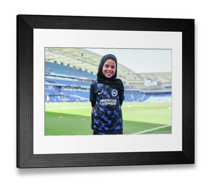 Framed Print : Brighton and Hove Albion Women v PSG Women Pre Season friendly 09AUG26 Framed Print : Brighton and Hove Albion Women v PSG Women Pre Season friendly 09AUG26